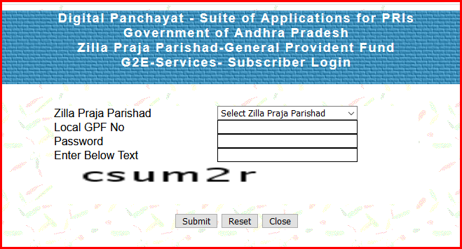 All Districts ZP PF Slips Download - Annual Account Slips Download - Latest PF Slips Download